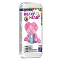 Magna-Tiles MicroMAGS Reisset Heart tot Heart 26 stuks