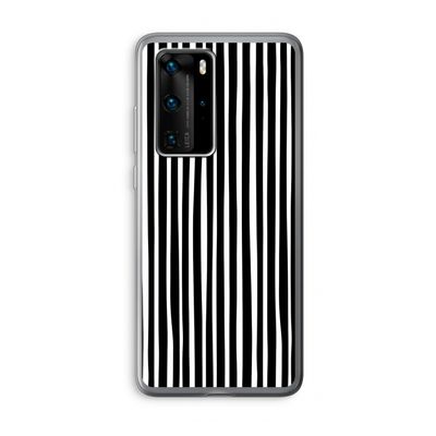 Stripes: Huawei P40 Pro Transparant Hoesje