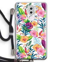 Tropisch 2: Honor 6X Transparant Hoesje met koord