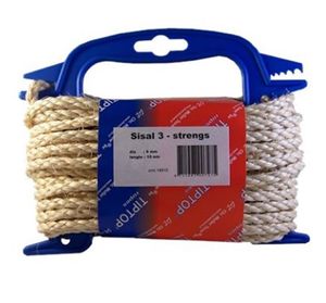 Sisal lijntouw 12mm (100mtr)