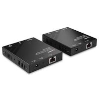 Lindy 120m Cat.6 HDMI 4K30 & USB KVM Extender KVM-extender - thumbnail