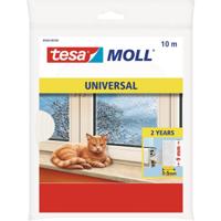 Tesa Moll Universal tochtstrip, 10 m x 9 mm, wit