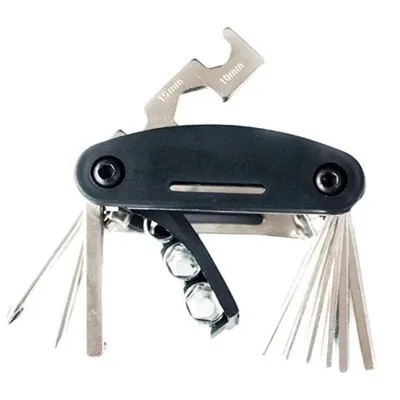 Bicycle Gear 15-Delige Fiets Reparatieset + Tasje