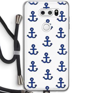 Ankers: LG V30 Transparant Hoesje met koord