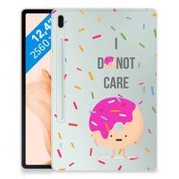 Samsung Galaxy Tab S7FE Tablet Cover Donut Roze