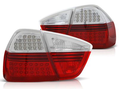 Tuning-Tec Achterlichten BMW E90 03 05-08 08 ROOD HELDER LED INDIC