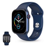 Ksix Urban 4 Waterdicht Smartwatch met Sport/Gezondheid Modi - Bluetooth, IP68 - Blauw