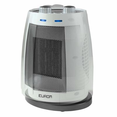 Eurom Safe-t-heater 1500 Heater Keramische kachel Zwart