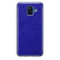 Majorelle Blue: Samsung Galaxy A6 (2018) Transparant Hoesje