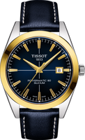 Horlogeband Tissot T9274074604101 / T610045691 Leder Blauw 20mm