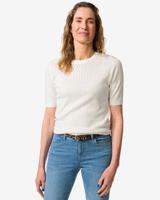 HEMA Damestrui Fally fijngebreid wit (wit)