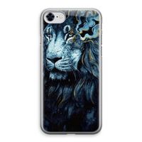 Darkness Lion: iPhone 8 Transparant Hoesje