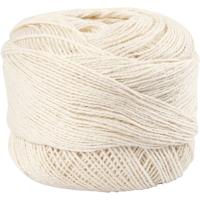 Creativ Company Mercerised katoengaren, off-white, 20 gr/ 1 bol