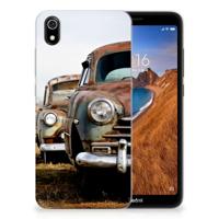 Xiaomi Redmi 7A | Siliconen hoesje | met foto Vintage Auto