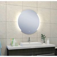 Badkamerspiegel BWS Circle LED Verlichting Condensvrij 60 cm - thumbnail