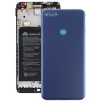 Achtercover met Zijkleutels voor Huawei Y7 (2018) (blauw)