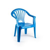 Kinderstoelen donkerblauw kunststof 35 x 28 x 50 cm   -