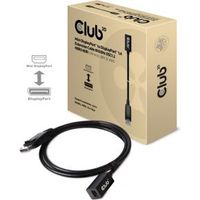 CLUB3D cac-1120 1 m Mini DisplayPort DisplayPort Zwart