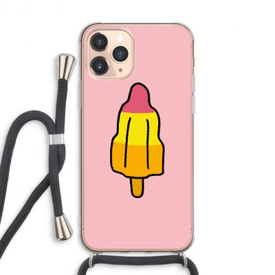 Raketijsje: iPhone 11 Pro Max Transparant Hoesje met koord