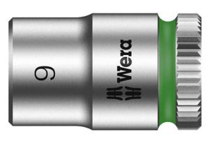 Wera 8790 HMA HF Zyklop Hand- en Machinedop met 1/4" Aandrijving met Vasthoudfunctie, 9,0  mm - 1 stuk(s) - 05003724001