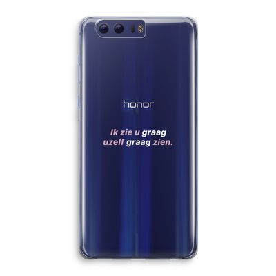 uzelf graag zien: Honor 9 Transparant Hoesje