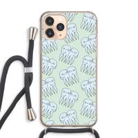 Octopussen: iPhone 11 Pro Max Transparant Hoesje met koord