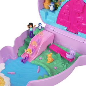 Mattel Polly Pocket Mama en Joey Kangoeroe Tas Speelset