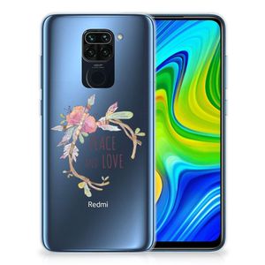 Xiaomi Redmi Note9 Telefoonhoesje met Naam Boho Text