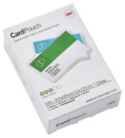 GBC Card Lamineerhoezen 65x95mm 2x125 micron Glanzend (100)