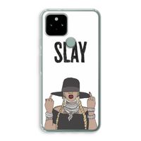 Slay All Day: Google Pixel 5 Transparant Hoesje