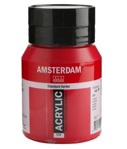 Royal Talens Amsterdam Acrylverf 500 ml - Karmijn