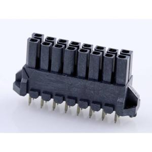 Molex 447691602 Male header, inbouw (standaard) Totaal aantal polen: 16 Inhoud: 1 stuk(s) Tray