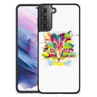 Samsung Galaxy S21 Plus Hoesje Cat Color