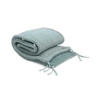 Jollein box-/bedbumper River knit ash green Maat