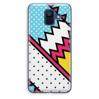 Pop Art #2: Samsung Galaxy A6 (2018) Transparant Hoesje