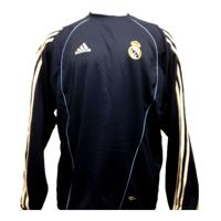 Herensweater zonder Capuchon Adidas Real Madrid CF Blauw - Maat: 198 cm