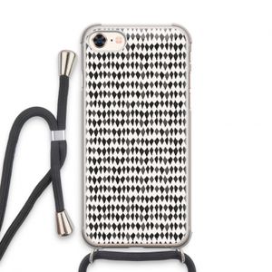 Crazy shapes: iPhone 7 Transparant Hoesje met koord