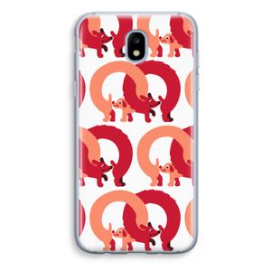 Dogs: Samsung Galaxy J5 (2017) Transparant Hoesje