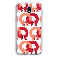 Dogs: Samsung Galaxy J5 (2017) Transparant Hoesje