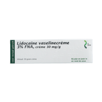 Lidocaine vaselinecreme 3% 5 x 30 gram 150 Gram