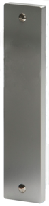 Nemef 3251 L Beslag kortschild rechthoekig | Geheel blind | los schild | F1 aluminium - 9325112000