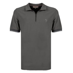 Heren Polo Stroke | Antracite