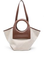 Hereu Cala S canvas tote bag - Tons neutres - thumbnail