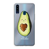 Avocuddle: Samsung Galaxy A20s Transparant Hoesje