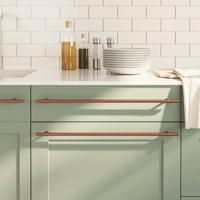 VidaXL Handvatten 5 st 480 mm roestvrij staal bronskleurig