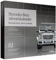Franzis adventkalender Mercedes Benz zilver 28 delig (DU/en) - thumbnail