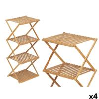 Planken Gift Decor Natuurlijk Bamboe 40 x 92,5 x 33,2 cm 40 x 45 x 7 cm (4 Stuks)