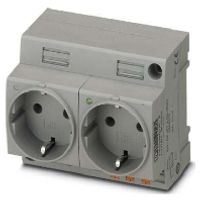 EO-CF/PT/LED/DUO  (2 Stück) - Socket outlet for distribution board EO-CF/PT/LED/DUO - thumbnail