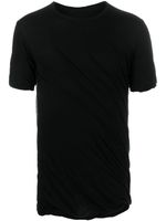 Rick Owens t-shirt en coton biologique Double SS - Noir