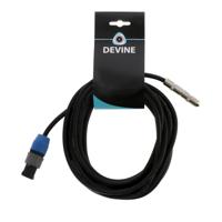 Devine SPE116/5 speakerkabel vergrendelbare connector-6.35mm jack female 5m - thumbnail